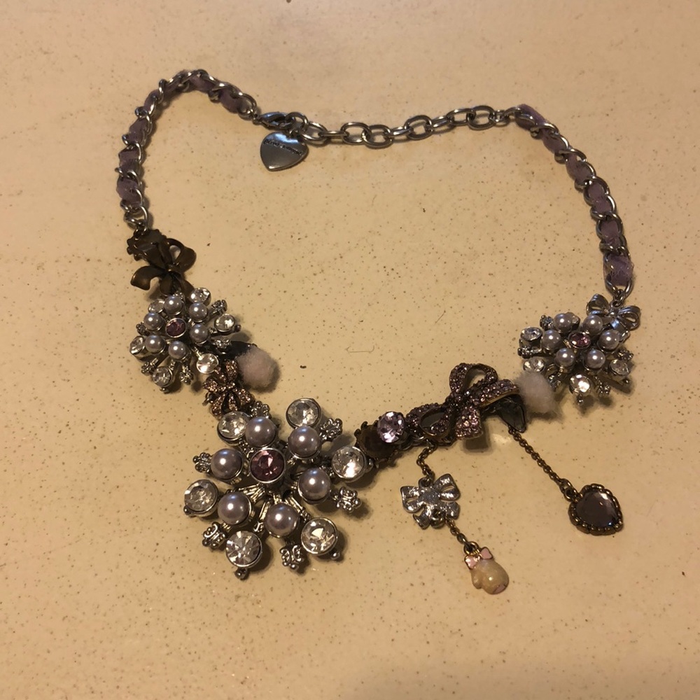 Beautiful Betsey Johnson Statement Necklace